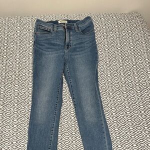 Women’s Madewell Classic Blue Denim Skinny Jeans